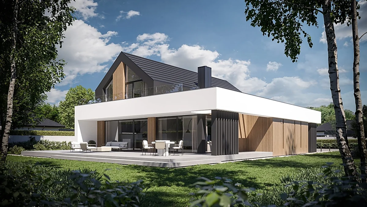 Projekty domów z poddaszem MODERN HOUSE – przepis na udaną inwestycję