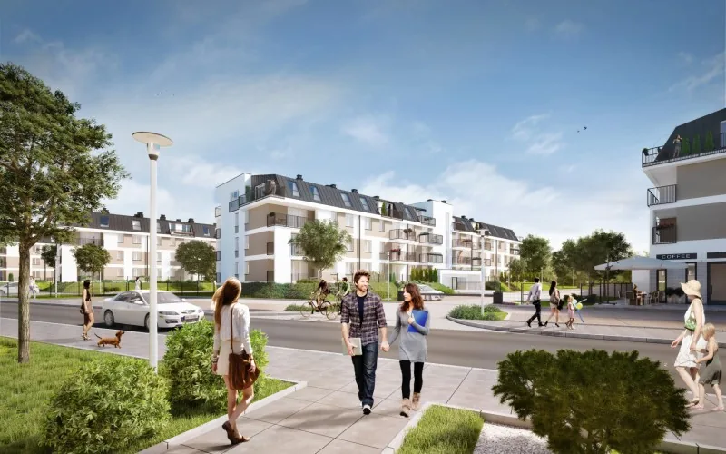 Osiedle Regaty na warszawskiej Białołęce od Dom Development