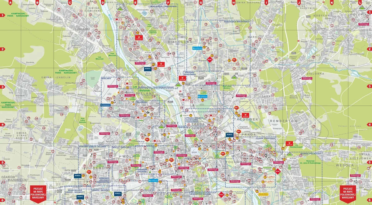 Nowe inwestycje - kierunek Warszawa