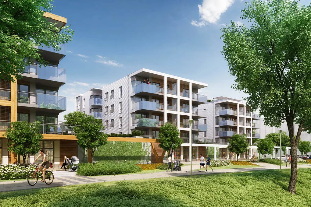 Zamieszkaj w Olimpia Port, w słonecznych mieszkaniach nad Odrą